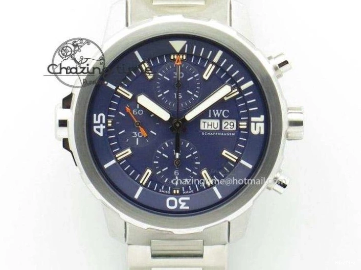 MIROTIME 0809 MoistureWicking Portofino Automatic RG IW356522 FKF 1:1 Best Edition Blue Dial on Black Croco Strap A 7109